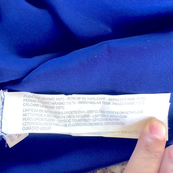 Zara cobalt blue dress - Picture 8 of 8